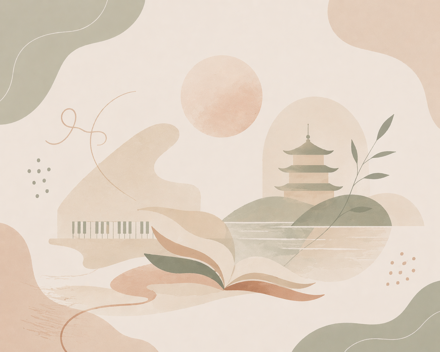 Illustration representing my journey